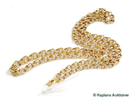 Pawnitems, Necklace, 18K graduated Bismarck 46cm, in auction: Pawn – Tuesday 24 June 2008