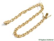 Pawnitems, Armlänk, 18K S-länk 21cm, in auction: Pawn – Tuesday 24 June 2008