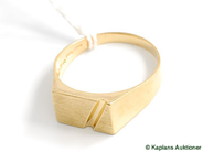 Pawnitems, Signet-ring, Ø22 1/4, in auction: Pawn – Tuesday 24 June 2008