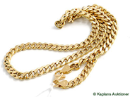 Pawnitems, Necklace, "curb" 46cm, in auction: Pawn – Tuesday 24 June 2008