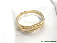 Pawnitems, Ring, 14K imperfect 1,4g, in auction: Pawn – Tuesday 24 June 2008