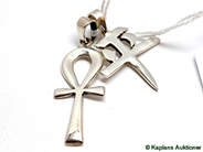 Pawnitems, Pendants, 2st in silver 5,6g, in auction: Pawn – Tuesday 24 June 2008