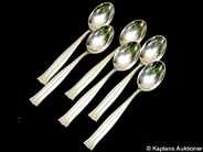 Pawnitems, Coffeespoons, 12st in silver modell Birgitta 120mm, in auction: Pawn – Tuesday 24 June 2008