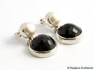 Jewellery, EARRINGS, sterling silver, in auction: Classic – Saturday 23 August 2008