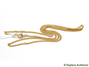 Pawnitems, Necklace, "curb" 18K 52cm 5,2g, in auction: Pawn – Tuesday 26 August 2008
