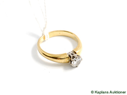 Pawnitems, Ring, with diamond approx 0,50ct, in auction: Pawn – Tuesday 16 September 2008