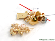 Pawnitems, 3 Rings, with stones Ø16 1/2,17 1/2, in auction: Pawn – Tuesday 16 September 2008