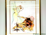 Pawnitems, 1 painting Bo Åke Adamsson, lithograph, in auction: Pawn – Thursday 18 September 2008
