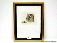 Pawnitems, 1 painting Max Ernst, lito 45/79 "La Ballade Du Soldat", in auction: Pawn – Thursday 18 September 2008