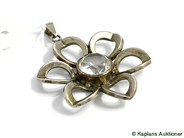 Pawnitems, 1 pendant with white stone, silver. weight 13,1g, in auction: Pawn – Thursday 11 December 2008