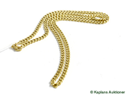 Pawnitems, Necklace, "curb" 18K 50,5cm 10,5g, in auction: Pawn – Tuesday 23 December 2008
