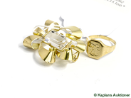 Pawnitems, Lot of gold, graverat 18K 9,7g, in auction: Pawn – Tuesday 23 December 2008