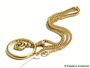 Pawnitems, Necklace, "curb" 38cm, in auction: Pawn – Tuesday 23 December 2008