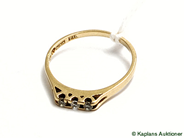 Pawnitems, Ring, with stones a unmounted, in auction: Pawn – Tuesday 23 December 2008