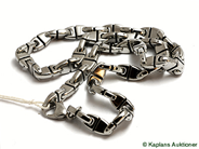 Pawnitems, Necklace, white gold 18K 52cm 91,3g, in auction: Pawn – Tuesday 23 December 2008