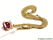 Pawnitems, Necklace, "curb" 44cm, in auction: Pawn – Tuesday 23 December 2008