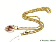 Pawnitems, Necklace, "curb" 50cm, in auction: Pawn – Tuesday 23 December 2008