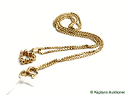 Pawnitems, Necklace, Box-chain 41cm, in auction: Pawn – Tuesday 23 December 2008