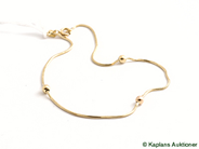 Pawnitems, Bracelet, 18K 21cm 2,6g, in auction: Pawn – Tuesday 10 February 2009