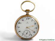 Watches, OMEGA, pocketwatch, in auction: Lilla Watches – Thursday 5 March 2009