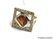 Pawnitems, Ring, with stones Ø16¼ 18K 10,0g, in auction: Pawn – Tuesday 3 March 2009