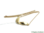 Pawnitems, Necklace, "curb" 42cm, in auction: Pawn – Tuesday 3 March 2009