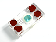 Gemstones, EMERALDS, emerald-cut, in auction: Exclusive – Saturday 21 March 2009