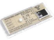 Gemstones, BRILLIANT-CUT DIAMOND, 0,68 ct, in auction: Exclusive – Saturday 21 March 2009