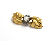Jewellery, BROOCH, 18K gold, in auction: Exclusive – Saturday 21 March 2009