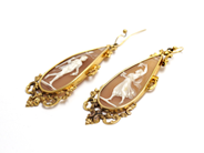 Jewellery, EARRINGS, 14K gold, in auction: Exclusive – Saturday 21 March 2009