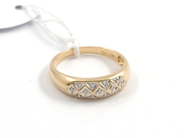 Pawnitems, Ring, 18K with diamonds 13 x approx 0,005 ct Ø19 3,4 g, in auction: Pawn – Tuesday 11 August 2009