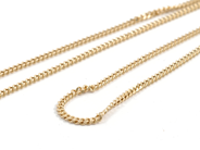 Pawnitems, Necklace, "mangled" "curb" 18K 61 cm 11,6 g, in auction: Pawn – Tuesday 11 August 2009
