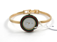 Pawnitems, Ladie´s wristwatch, Gucci quartz 1100L in case, in auction: Pawn – Tuesday 11 August 2009