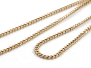 Pawnitems, Necklace, "mangled" "curb" 18K 43 cm 10,4 g, in auction: Pawn – Tuesday 11 August 2009