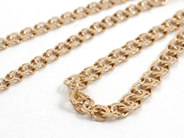 Pawnitems, Necklace, graduated Bismarck with safety-chain 18K 46 cm 19 g, in auction: Pawn – Tuesday 11 August 2009