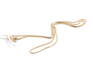 Pawnitems, Necklace, Box-chain 18K 39 cm 2,3 g, in auction: Pawn – Tuesday 11 August 2009