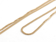 Pawnitems, Necklace, "mangled" "curb" 18K 42 cm 5g, in auction: Pawn – Tuesday 11 August 2009