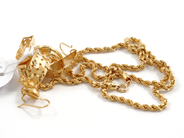 Pawnitems, Lot of gold, 21K 16,5 g, in auction: Pawn – Tuesday 11 August 2009