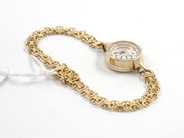 Pawnitems, Ladie´s wristwatch, Certina 18K with X-länksarmband sapphire crystal 15,5 g, in auction: Pawn – Tuesday 11 August 2009
