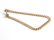 Pawnitems, Bracelet, 18K "curb", in auction: Pawn – Tuesday 11 August 2009