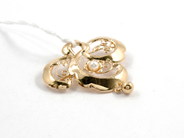 Pawnitems, Brooch, 18K with pearl, in auction: Pawn – Tuesday 11 August 2009