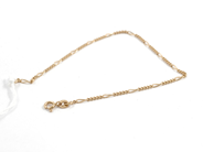Pawnitems, Bracelet, 18K Figaro, in auction: Pawn – Tuesday 11 August 2009