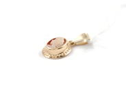 Pawnitems, Cameopendant, 18K 0,6g, in auction: Pawn – Tuesday 11 August 2009