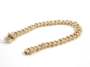 Pawnitems, Bracelet 18K, "curb", in auction: Pawn – Tuesday 11 August 2009