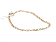 Pawnitems, Bracelet, Bismarck 18K imperfect 1,2g, in auction: Pawn – Tuesday 11 August 2009
