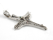 Pawnitems, Pendant, 18K white gold with stones 13,7g, in auction: Pawn – Tuesday 11 August 2009