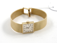 Pawnitems, Ladie´s wristwatch, Omega 18K in case and bracelet, in auction: Pawn – Tuesday 11 August 2009