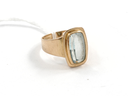 Pawnitems, Ring, 18K with stone Ø17¾ - 18 7,2g, in auction: Pawn – Tuesday 11 August 2009