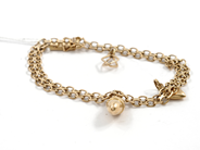 Pawnitems, Bracelet, "x-link" 18K imperfect 12,7g, in auction: Pawn – Tuesday 11 August 2009