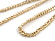 Pawnitems, Necklace, "curb" 18K 45,5cm 29,2g, in auction: Pawn – Tuesday 11 August 2009
